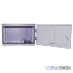 Cattex IP55 20U Swing Frame Wall Mount 19" Outdoor Grey 600mmx650mm (Fans not Incl) - Networking - Image 3